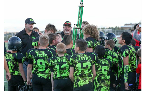 NAYF Undefeated Champions 9-11 year olds
