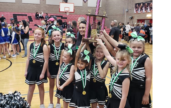 Mighty Mite Cheer Champions!